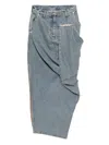 Moohong Asymmetric Skirt In Blue
