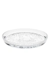Moomin Snorkmaiden Glass Plate In Transparent