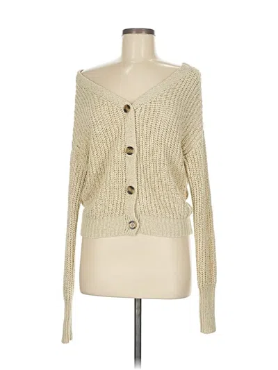 Pre-owned Moon & Madison Cardigan Sweater In Brown