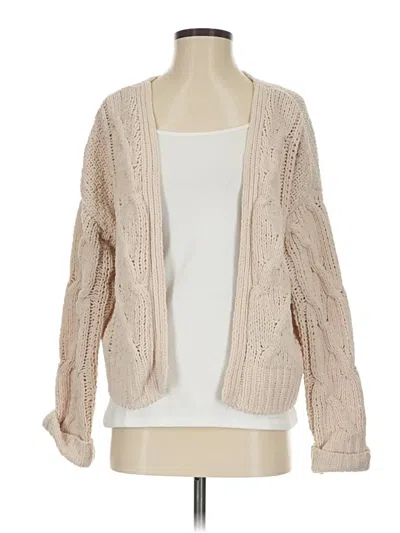 Pre-owned Moon & Madison Cardigan Sweater In Brown
