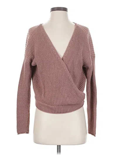 Pre-owned Moon & Madison Cardigan Sweater In Brown