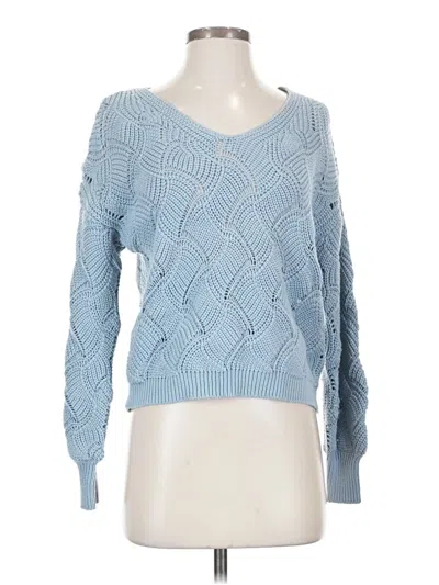 Pre-owned Moon & Madison Pullover Sweater In Blue