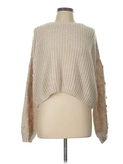 Pre-owned Moon & Madison Pullover Sweater In Brown