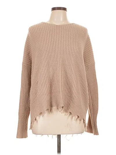 Pre-owned Moon & Madison Pullover Sweater In Brown