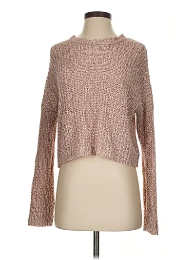 Pre-owned Moon & Madison Pullover Sweater In Brown
