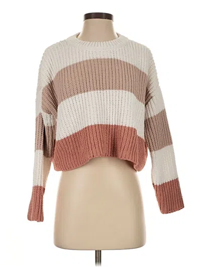 Pre-owned Moon & Madison Pullover Sweater In Brown