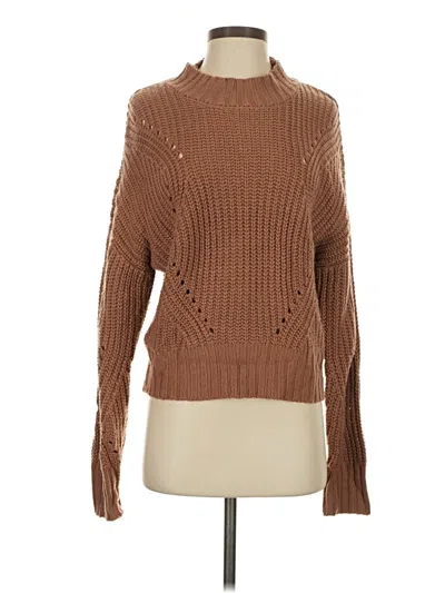 Pre-owned Moon & Madison Pullover Sweater In Brown