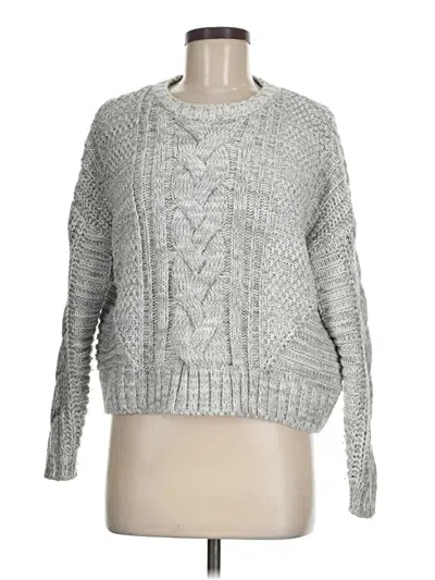 Pre-owned Moon & Madison Pullover Sweater In Gray