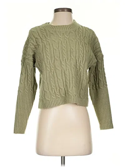 Pre-owned Moon & Madison Pullover Sweater In Green