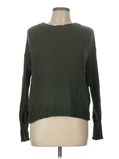 Pre-owned Moon & Madison Pullover Sweater In Green
