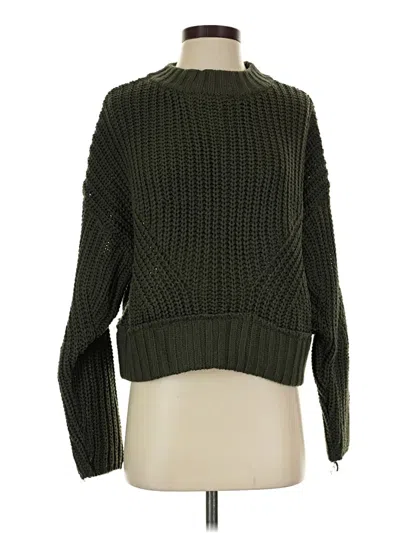 Pre-owned Moon & Madison Pullover Sweater In Green