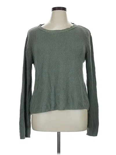 Pre-owned Moon & Madison Pullover Sweater In Green