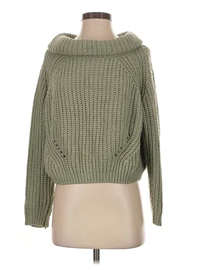 Pre-owned Moon & Madison Pullover Sweater In Green