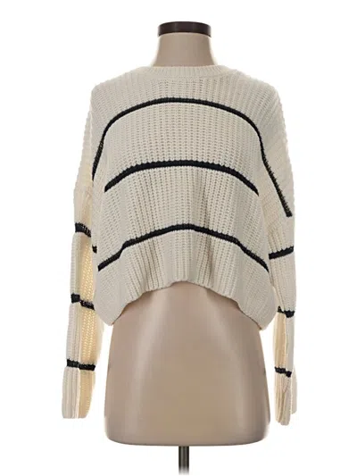 Pre-owned Moon & Madison Pullover Sweater In Ivory