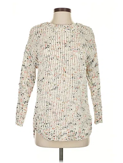 Pre-owned Moon & Madison Pullover Sweater In Ivory