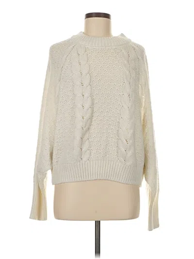 Pre-owned Moon & Madison Pullover Sweater In Ivory