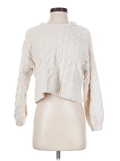 Pre-owned Moon & Madison Pullover Sweater In Ivory