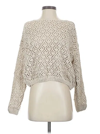 Pre-owned Moon & Madison Pullover Sweater In Ivory
