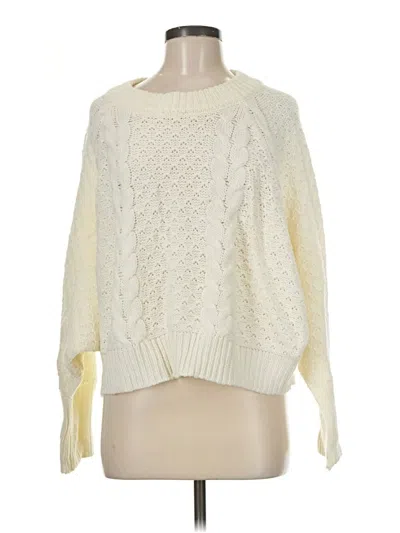 Pre-owned Moon & Madison Pullover Sweater In Ivory