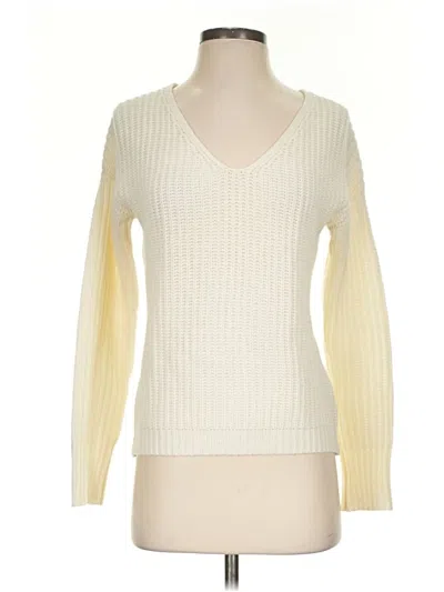 Pre-owned Moon & Madison Pullover Sweater In Ivory