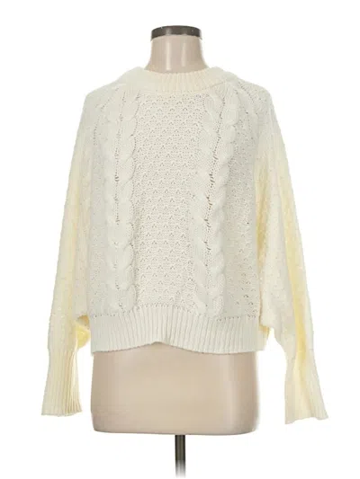 Pre-owned Moon & Madison Pullover Sweater In Ivory