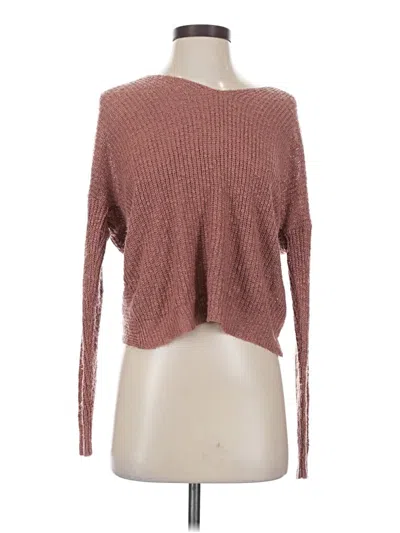 Pre-owned Moon & Madison Pullover Sweater In Pink