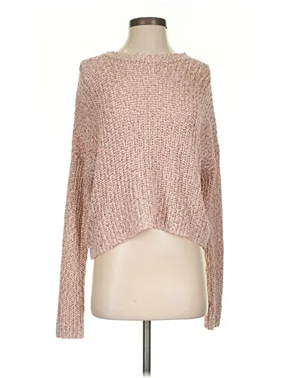 Pre-owned Moon & Madison Pullover Sweater In Pink