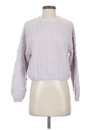 Pre-owned Moon & Madison Pullover Sweater In Purple