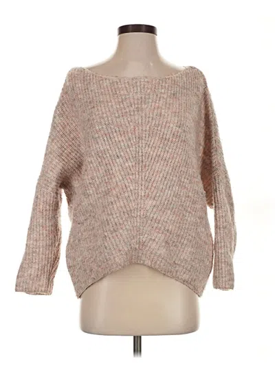 Pre-owned Moon & Madison Pullover Sweater In Tan