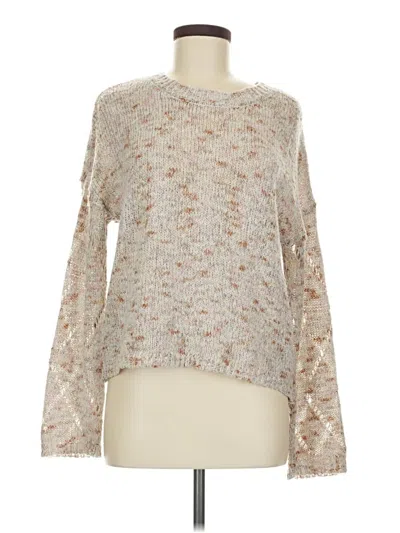 Pre-owned Moon & Madison Pullover Sweater In Tan