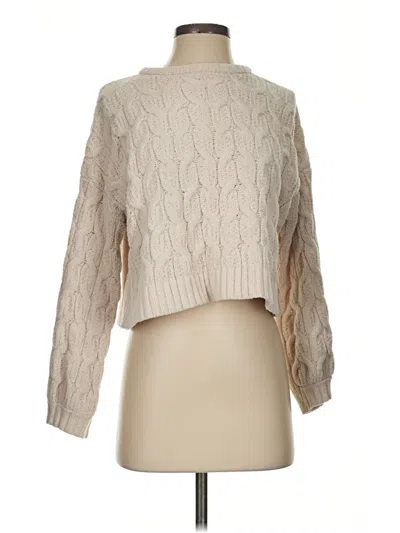 Pre-owned Moon & Madison Pullover Sweater In Tan
