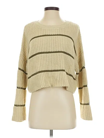 Pre-owned Moon & Madison Pullover Sweater In Tan