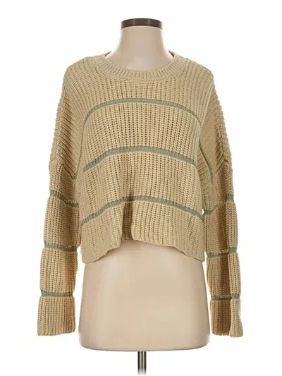Pre-owned Moon & Madison Pullover Sweater In Tan
