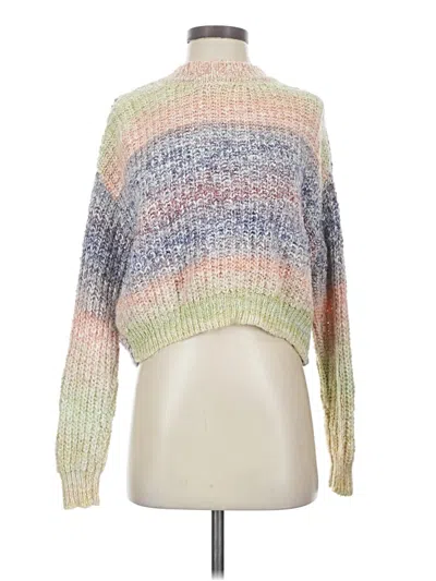Pre-owned Moon & Madison Pullover Sweater In White