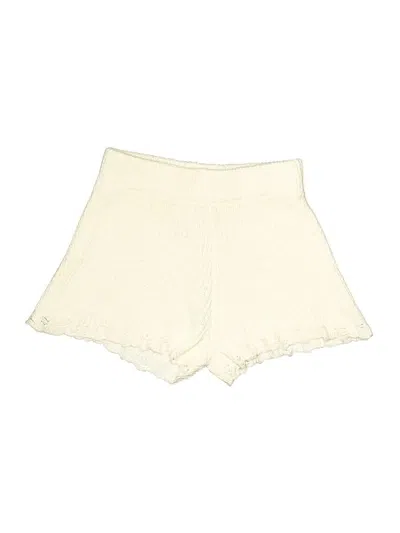 Pre-owned Moon & Madison Shorts In Ivory