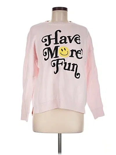 Pre-owned Moon & Madison Sweatshirt In Pink