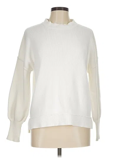 Pre-owned Moon & Madison Turtleneck Sweater In Ivory