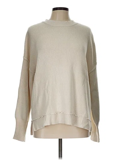 Pre-owned Moon & Madison Turtleneck Sweater In Tan
