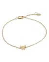 Moon & Meadow 14k Yellow Gold Butterfly Chain Bracelet In Gold
