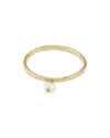 Moon & Meadow 14k Yellow Gold Freshwater Potato Pearl Dangle Ring In Gold