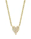 Moon & Meadow 14k Yellow Gold Diamond Heart Pendant Necklace - Exclusive In Gold