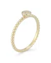 Moon & Meadow 14k Yellow Gold Diamond Mini Cluster Ring In Gold