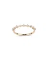 Moon & Meadow 14k Yellow Gold Diamond Stack Band In Gold