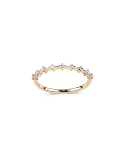Moon & Meadow 14k Yellow Gold Diamond Stack Band