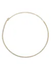 Moon & Meadow 14k Yellow Gold Diamond Tennis Necklace, 13-18 In Gold