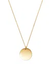 Moon & Meadow 14k Yellow Gold Disc Pendant Necklace, 17 - Exclusive In Gold