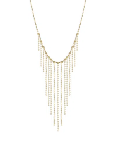 Moon & Meadow 14k Yellow Gold Fringe Collar Necklace, 16