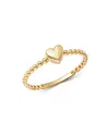 Moon & Meadow 14k Yellow Gold Heart Ring - Exclusive In Gold