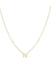Moon & Meadow 14k Yellow Gold Initial Pendant Necklace