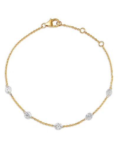 Moon & Meadow 14k Yellow Gold Lab Grown Diamond Bracelet
